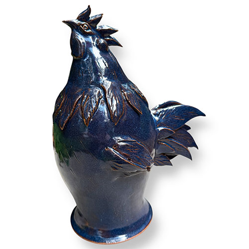 Vicki Miller 10" Blue Rooster DP5855